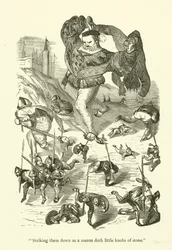 Illustration für die Werke von Rabelais